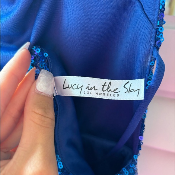 Lucy in the Sky Starstruck Strappy Dress NWOT - Picture 5 of 5